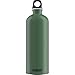 SIGG - Alu Trinkflasche - Traveller Leaf Green - Klimaneutral Zertifiziert - Für Kohlensäurehaltige Getränke Geeignet - Auslaufsicher - Federleicht...