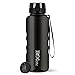 720°DGREE Trinkflasche 1,5l “uberBottle“ crystalClear +Sieb - BPA-Frei - Wasserflasche für Sport, Gym, Fitness, Outdoor, Wandern - Große...