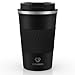 CS COSDDI Thermobecher- Isolierbecher, Edelstahl Travel Mug, 13oz/380ml Vakuum auslaufsicher Reisebecher mit Deckel, Autobecher, doppelwandig isoliert...