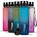 720°DGREE Trinkflasche “uberBottle“ softTouch +Sieb Multicolour - 1L - BPA-Frei - Wasserflasche für Uni, Sport, Fitness, Fahrrad, Outdoor -...