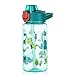 flintronic 600ml Trinkflasche Kinder, Kindertrinkflasche mit Strohhalm, BPA-freie Kinder-Wasserflaschen, Sportwasserflasche mit Auslaufsicherem...