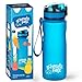 schmatzfatz Trinkflasche Kinder Auslaufsicher 0,5L, Sport Trinkflasche Schule zum Wandern & Fitnessstudio, Geschmacksneutrale Wasserflasche 500ml,...